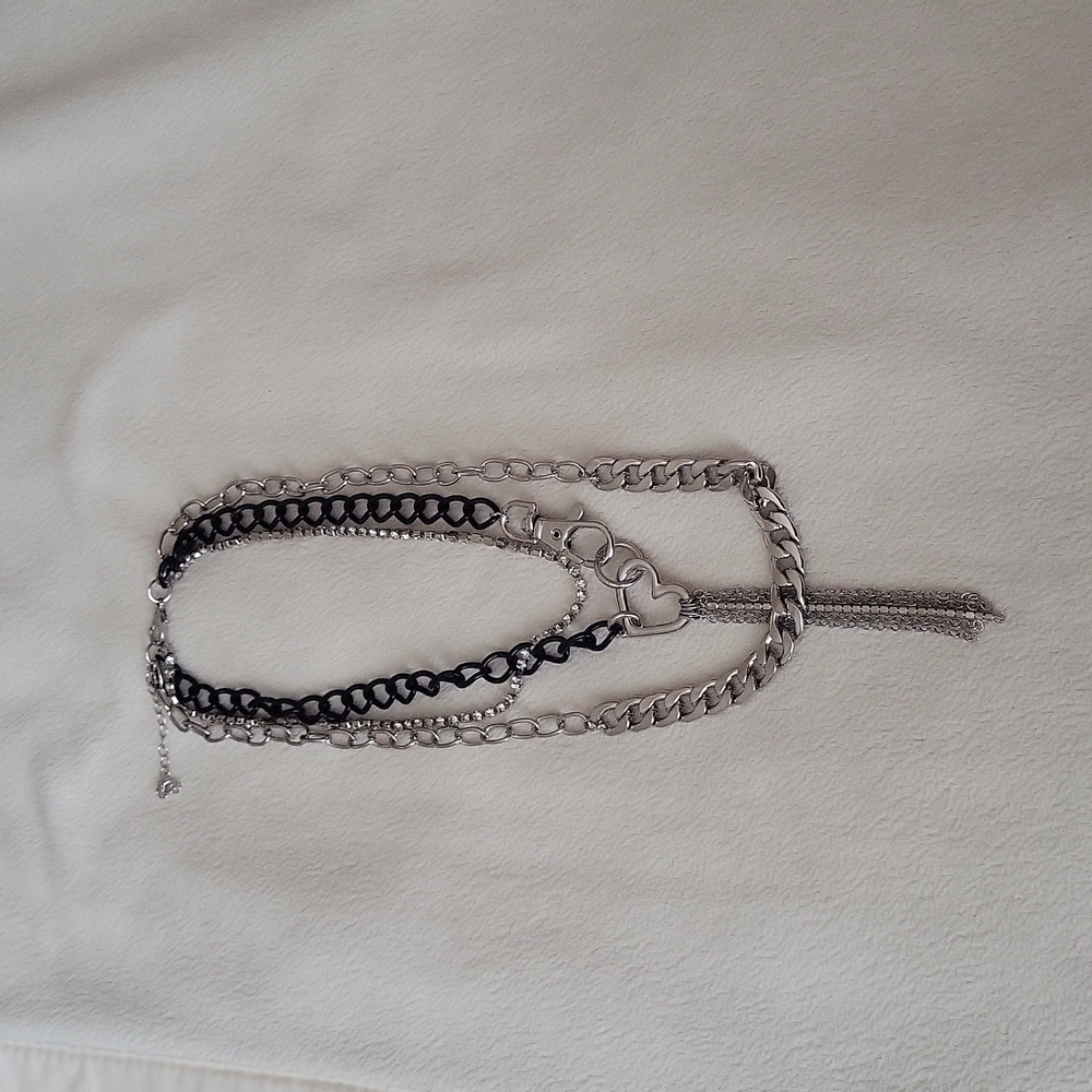 New layer chain necklace
